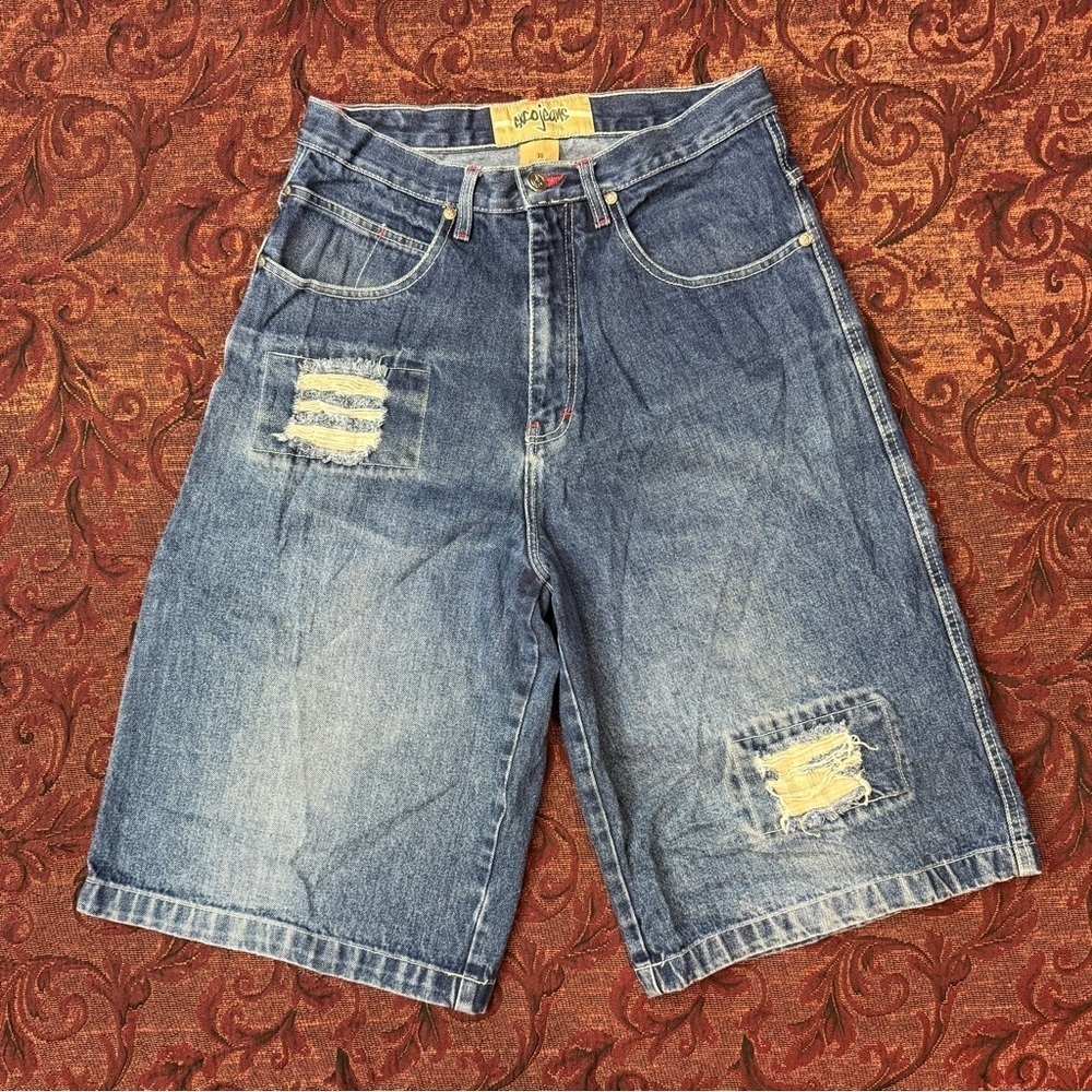 Y2K Baggy EXCO Jean Shorts